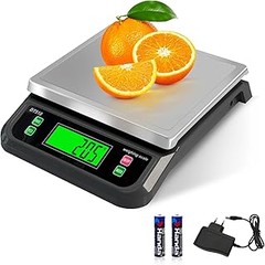 ¿Cuál es la capacidad ideal para una báscula de cocina con pantalla grande?