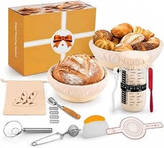 Ajustes en recetas al usar un kit para masa madre