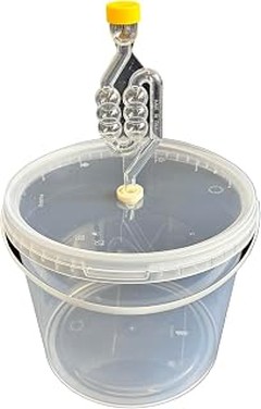 Guía para utilizar un recipiente redondo de fermentación