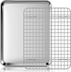 ¿Cuál es mejor: bandejas con rejilla de acero inoxidable o aluminio?
