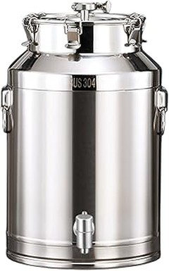 ¿Recipientes de acero inoxidable o vidrio para fermentación?