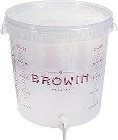 ¿Qué tamaño de recipiente transparente es perfecto para fermentar?