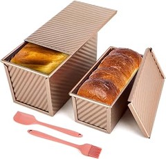 Descubre los diferentes tipos de tapas para moldes de pan
