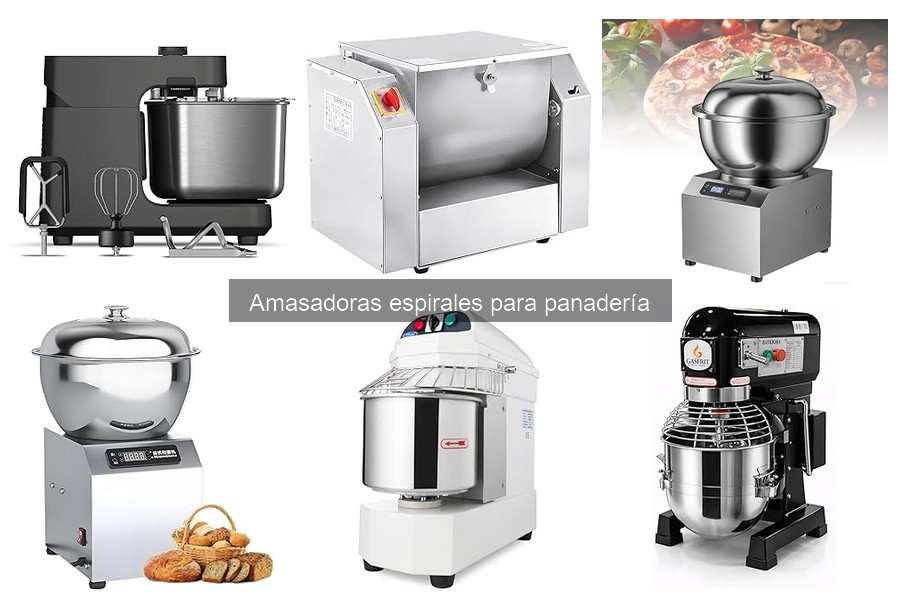 Alternativas a Amasadoras Espirales para Panadería