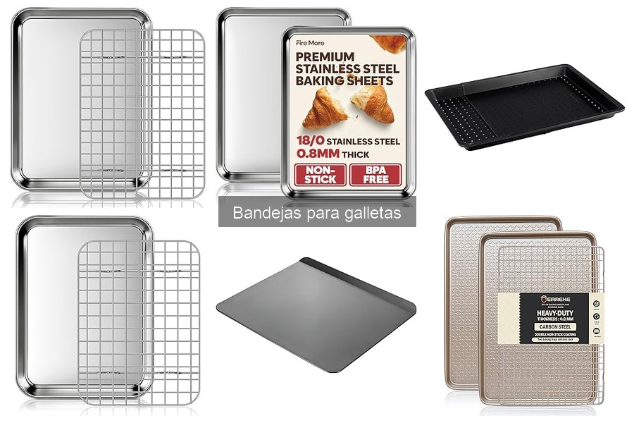 Alternativas a bandejas para galletas: opciones útiles