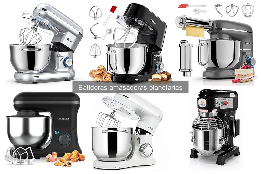 Alternativas a Batidoras Amasadoras Planetarias: Opciones Efectivas