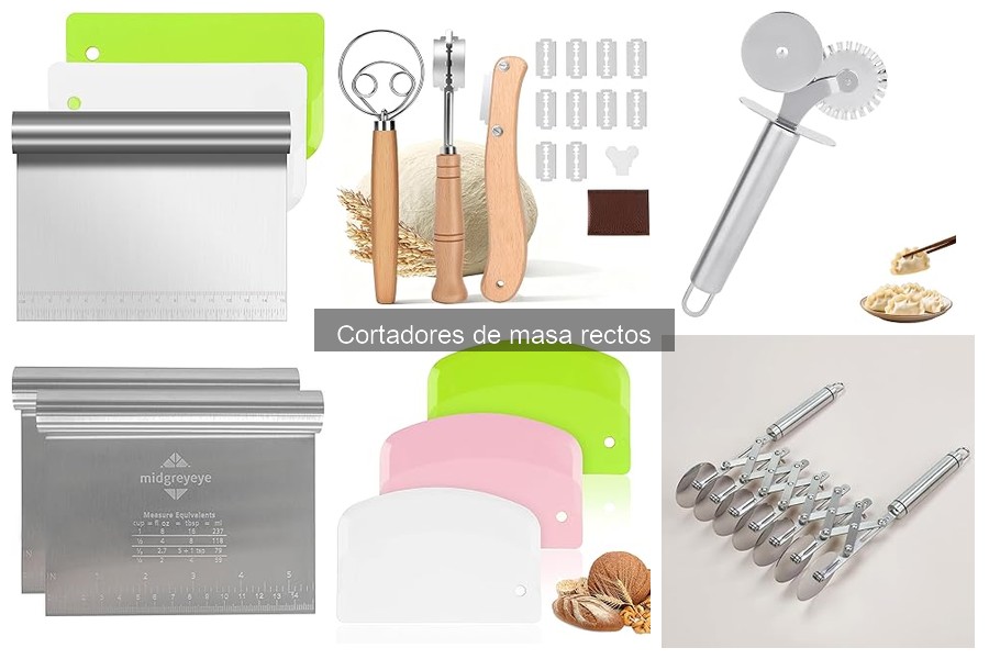 Alternativas a Cortadores de Masa Rectos para Hornear