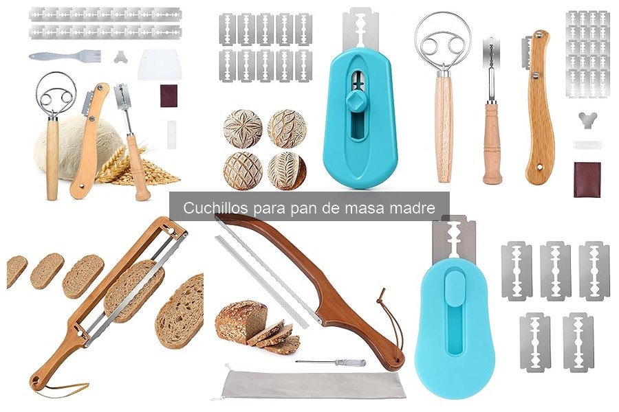 Alternativas a cuchillos para pan de masa madre