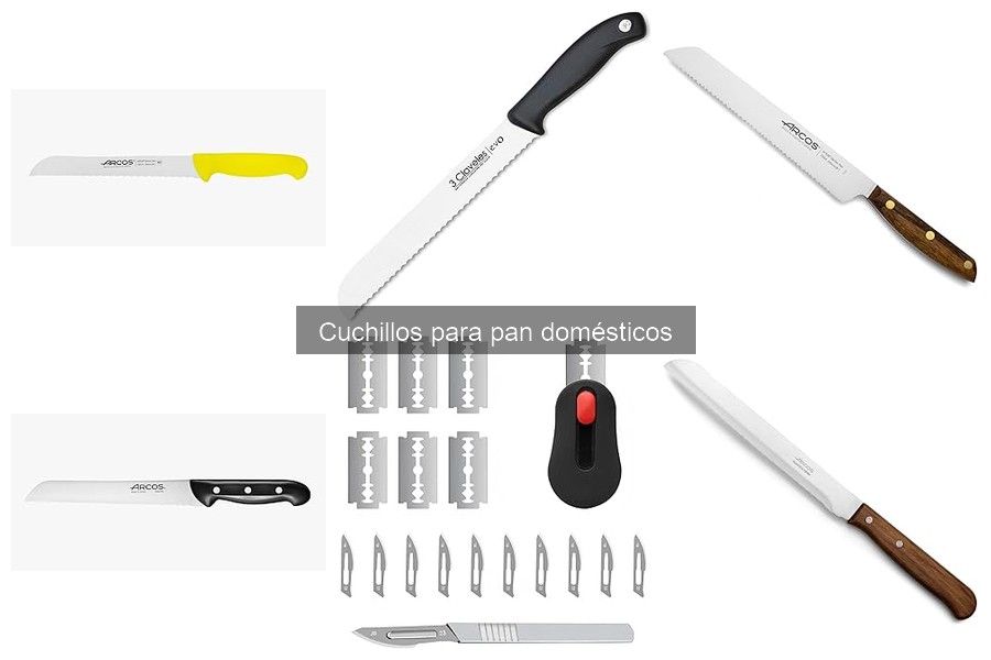 Alternativas a cuchillos para pan: opciones útiles