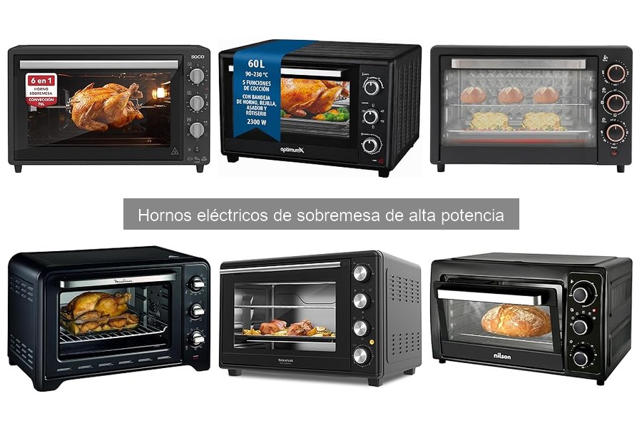 Alternativas a hornos eléctricos de sobremesa para cocinar