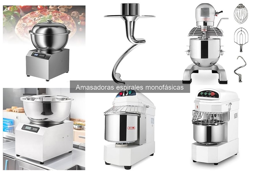 Alternativas a la Amasadora Espiral Monofásica