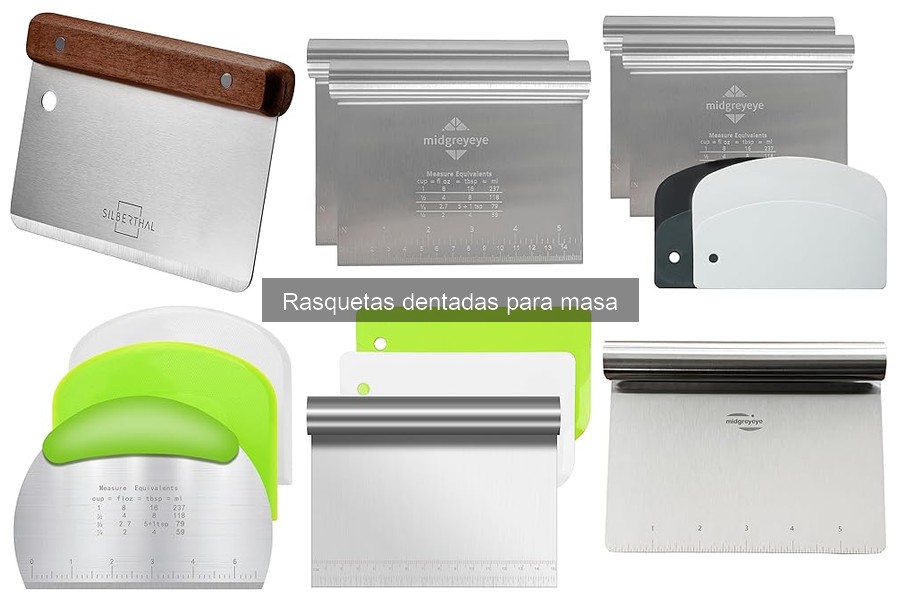Alternativas a la Rasqueta Dentada para Masa en Panadería