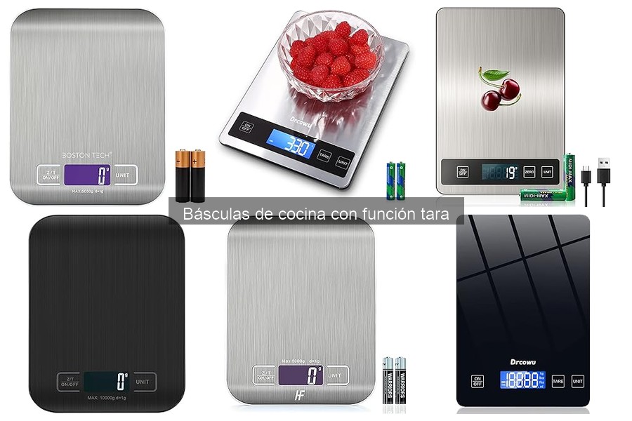 Alternativas a las Básculas de Cocina con Función Tara
