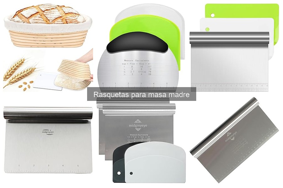 Alternativas a las Rasquetas para Masa Madre: Mejores Opciones