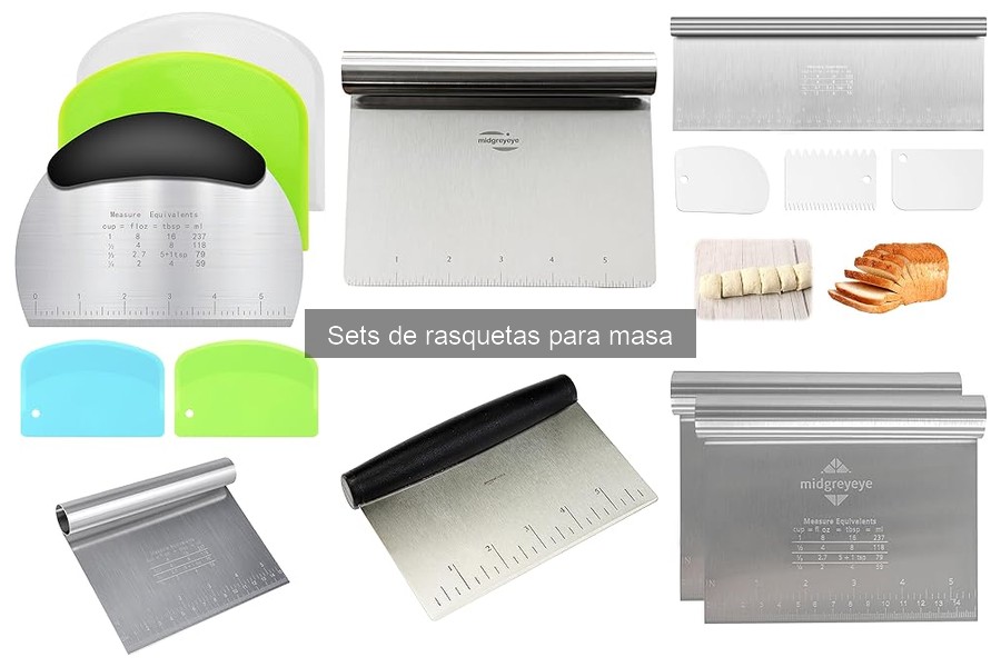Alternativas a las rasquetas para masa: Utensilios útiles