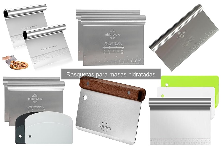 Alternativas a las rasquetas para masas hidratadas