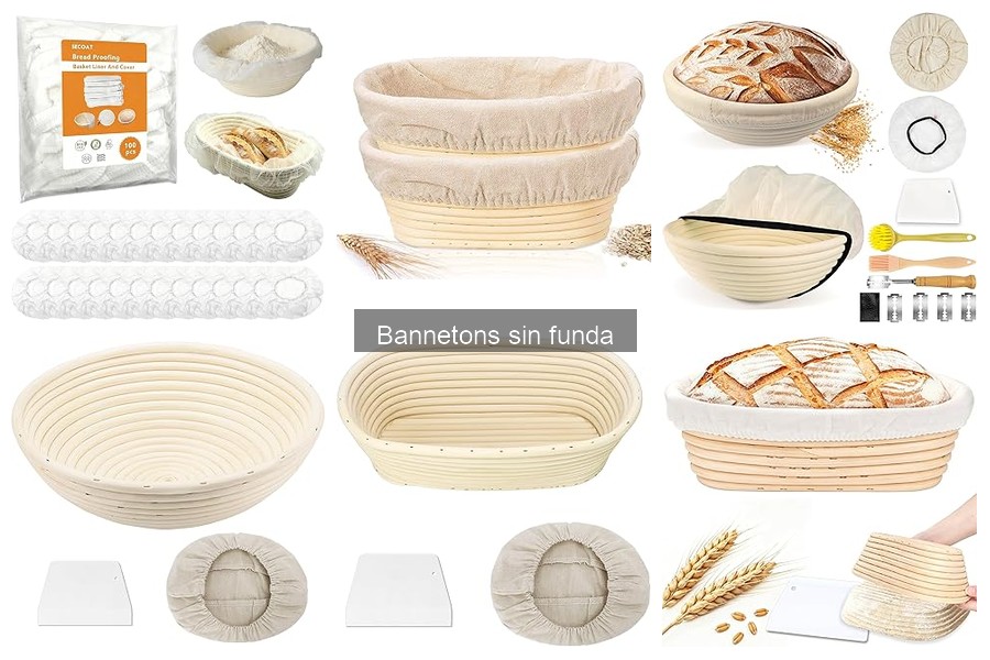 Alternativas a los Bannetons sin Funda para Hacer Pan