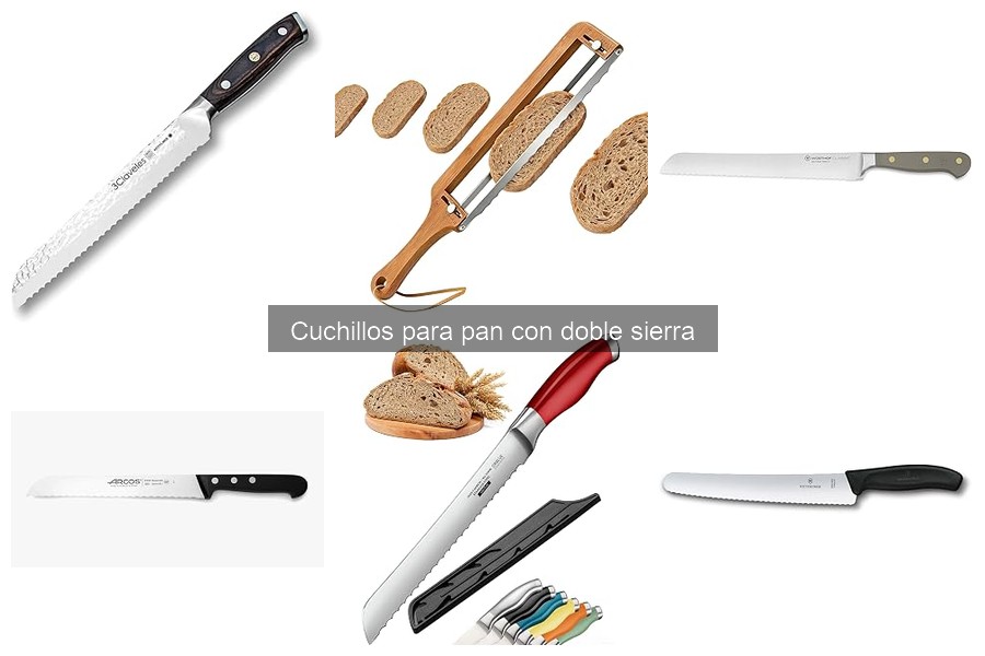 Alternativas a los cuchillos de pan con doble sierra