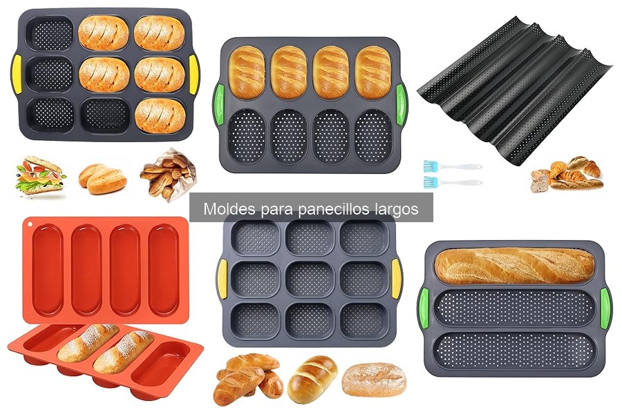 Alternativas a los moldes para panecillos largos en casa