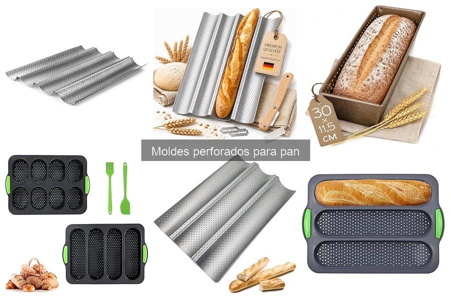 Alternativas a los moldes perforados para pan: opciones útiles