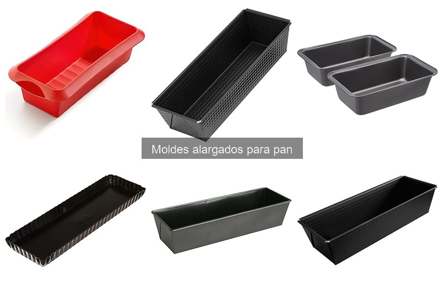 Alternativas a moldes alargados para pan en casa