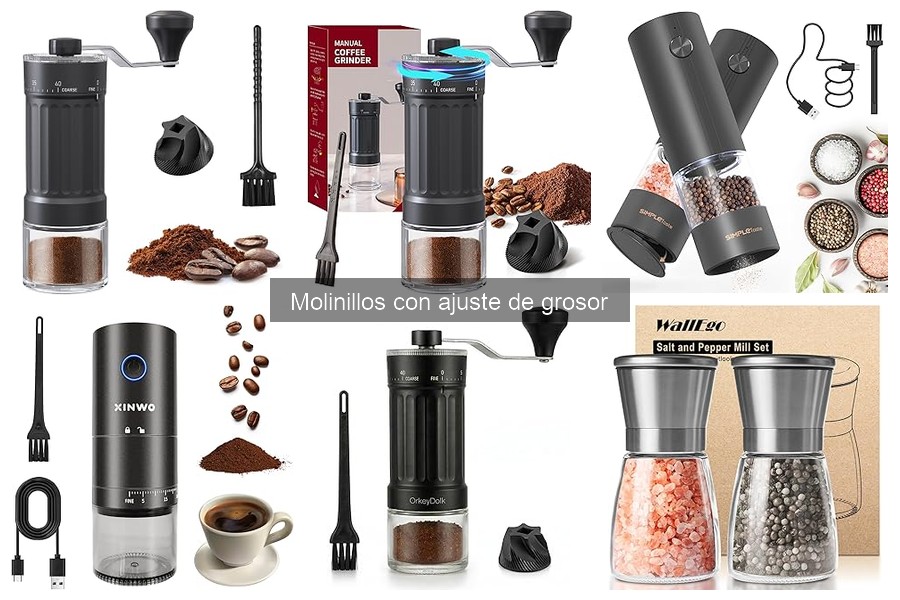 Alternativas a molinillos con ajuste de grosor: guía completa