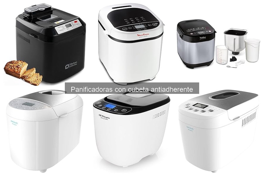 Alternativas a panificadoras con cubeta antiadherente