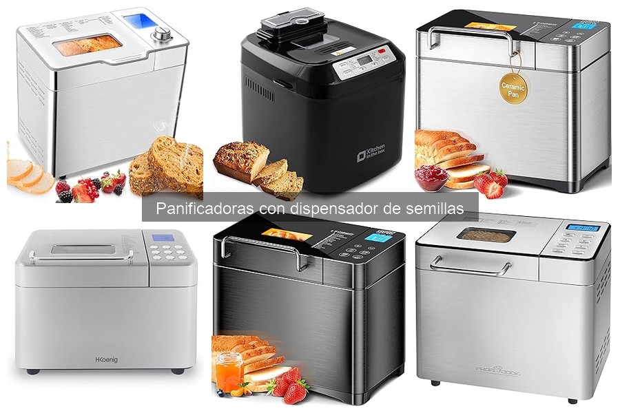 Alternativas a Panificadoras con Dispensador de Semillas