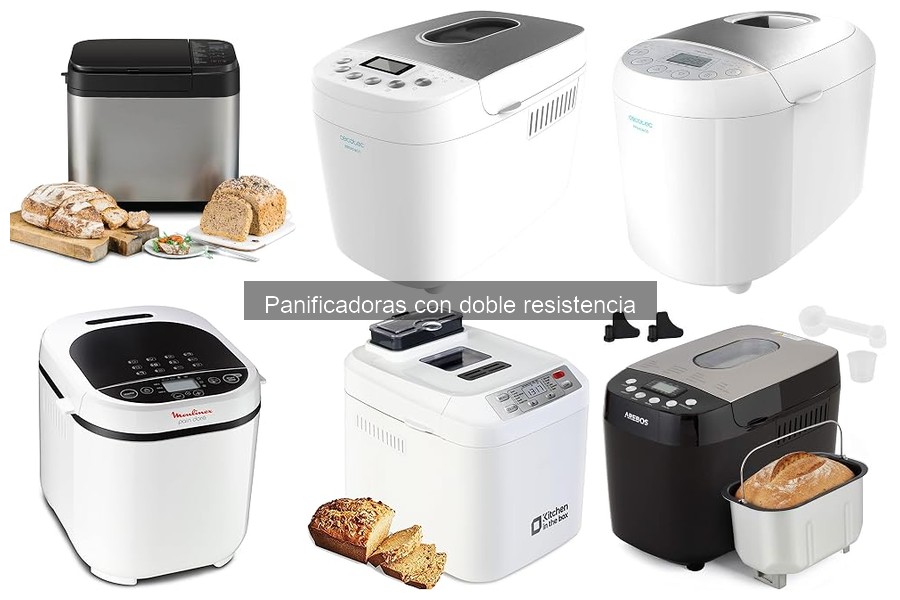 Alternativas a panificadoras con doble resistencia