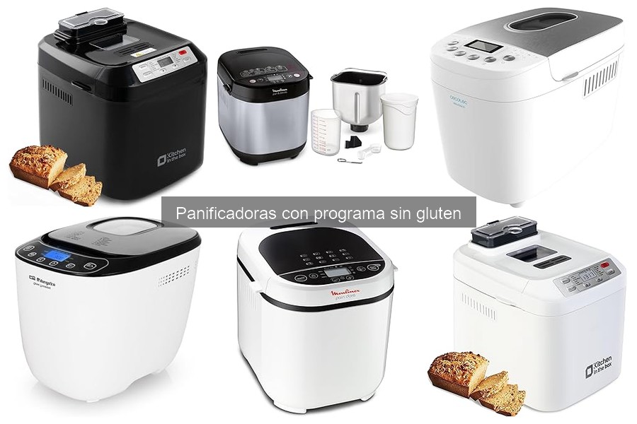 Alternativas a panificadoras sin gluten para hacer pan casero