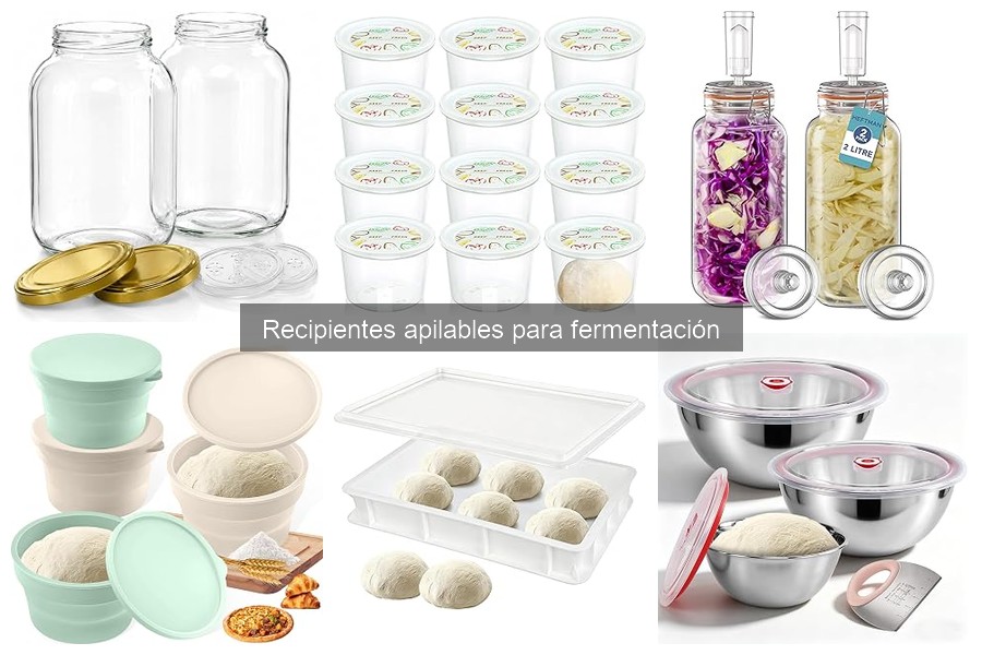 Alternativas a Recipientes Apilables para Fermentación