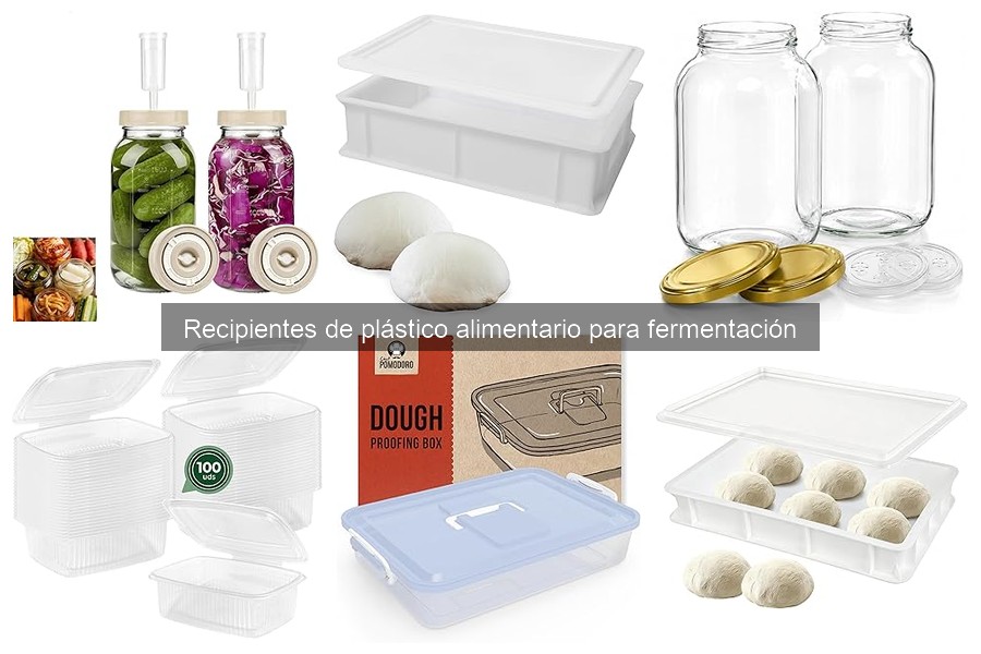 Alternativas a recipientes de plástico para fermentación