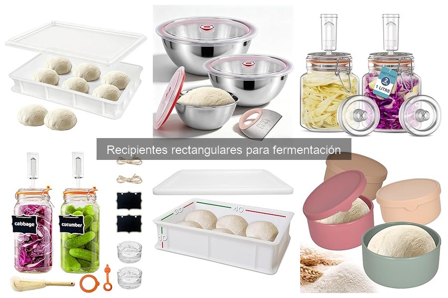 Alternativas a recipientes rectangulares para fermentación