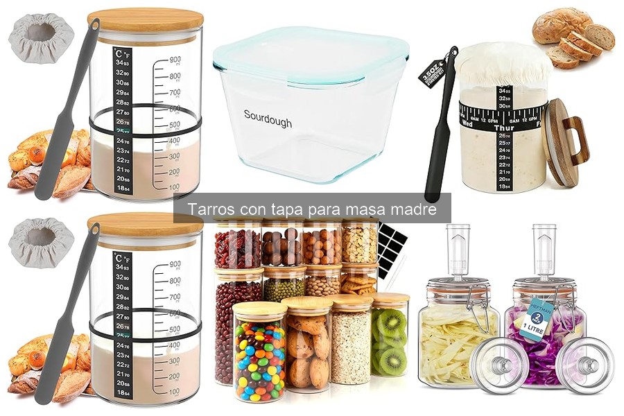 ** Alternativas a Tarros de Masa Madre: Mejores Opciónes