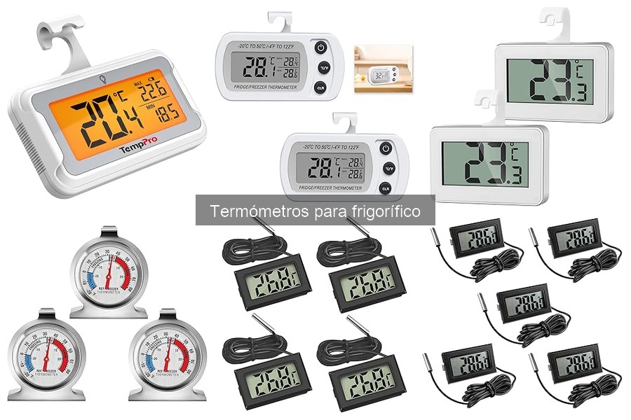 Alternativas a termómetros para frigorífico: opciones efectivas