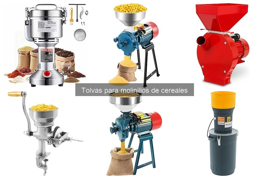 Alternativas a tolvas para molinillos de cereales