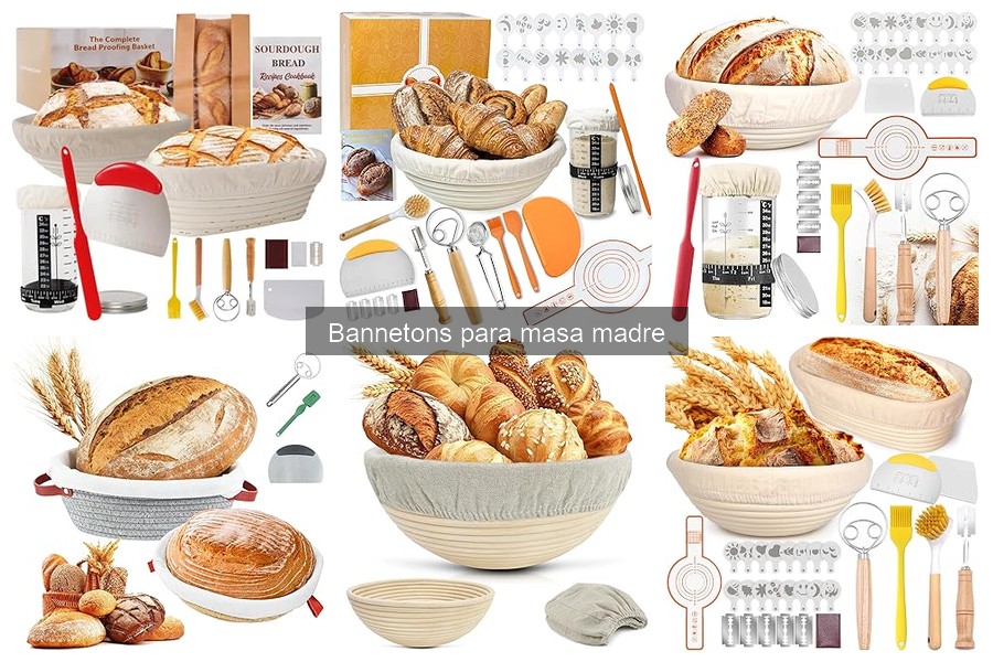 Alternativas al uso de bannetons para fermentar pan