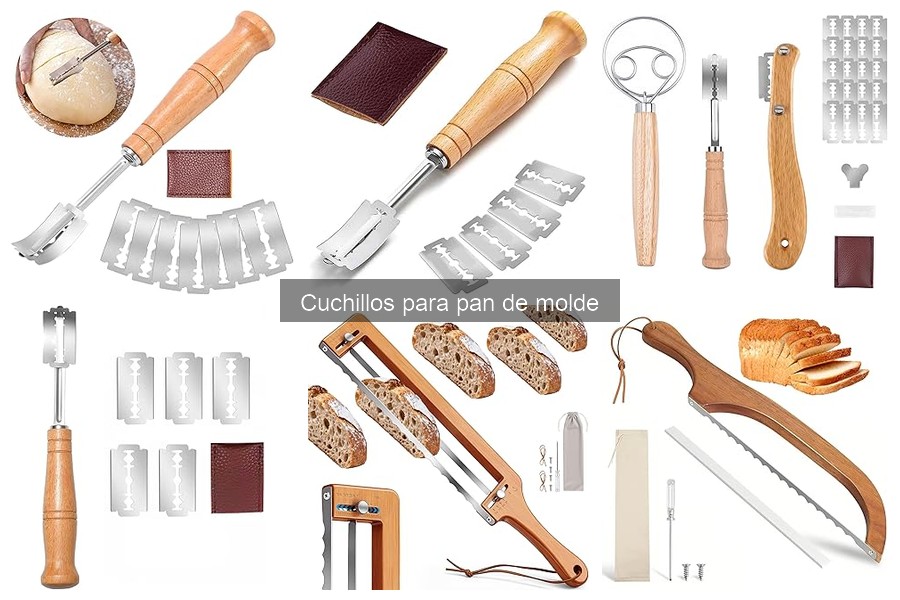 Alternativas creativas a cuchillos para pan de molde