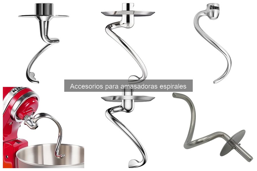 Alternativas Innovadoras para Accesorios de Amasadoras Espirales