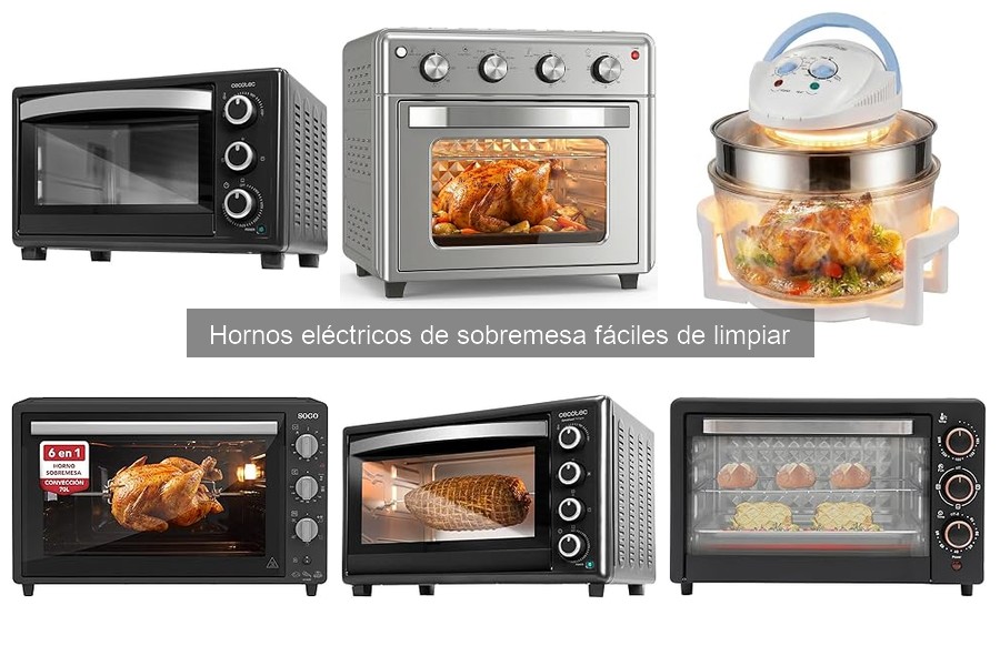 Beneficios de los Hornos Eléctricos de Sobremesa Fáciles de Limpiar