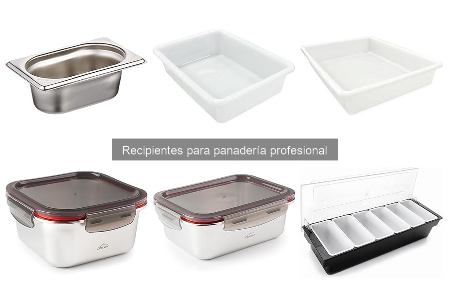 Beneficios de recipientes antiadherentes en panadería