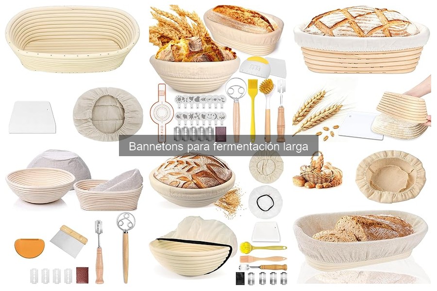 Beneficios de usar bannetons de mimbre para fermentar pan