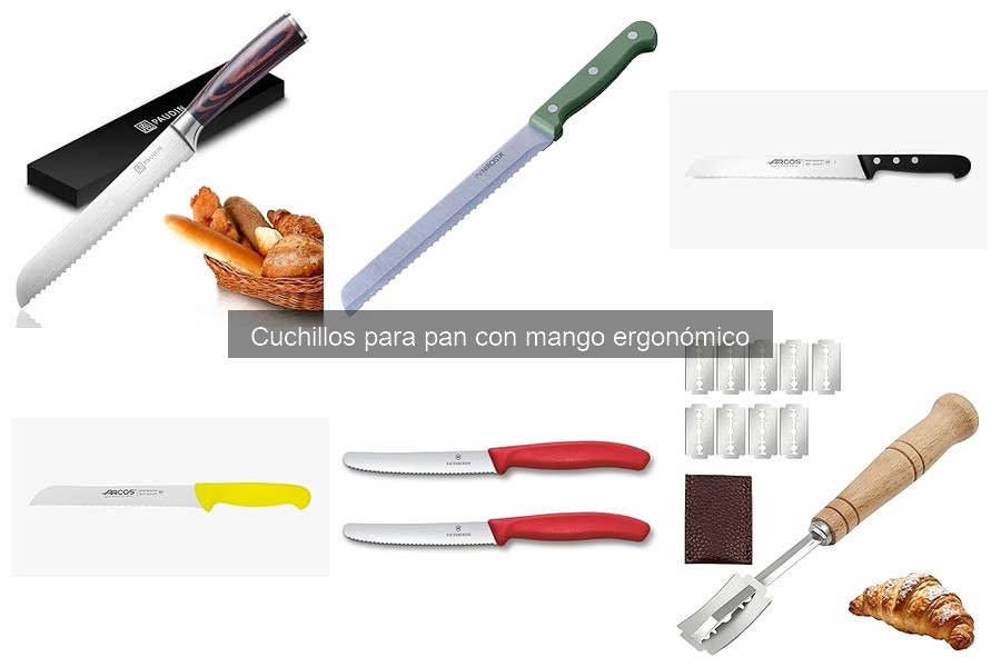 Beneficios de usar cuchillos para pan con mango ergonómico