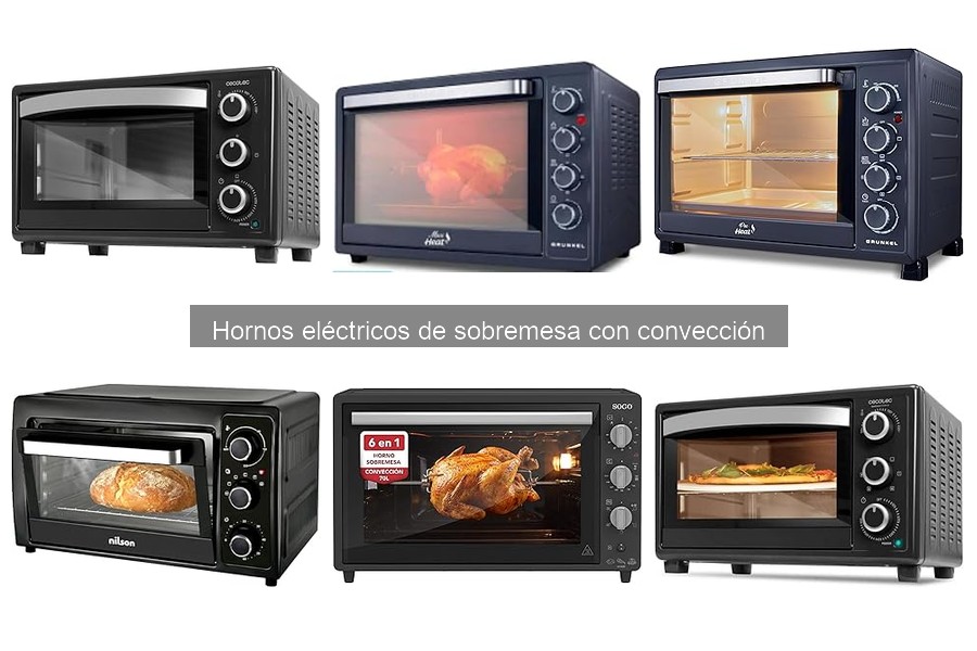 Beneficios del horno eléctrico de sobremesa con convección