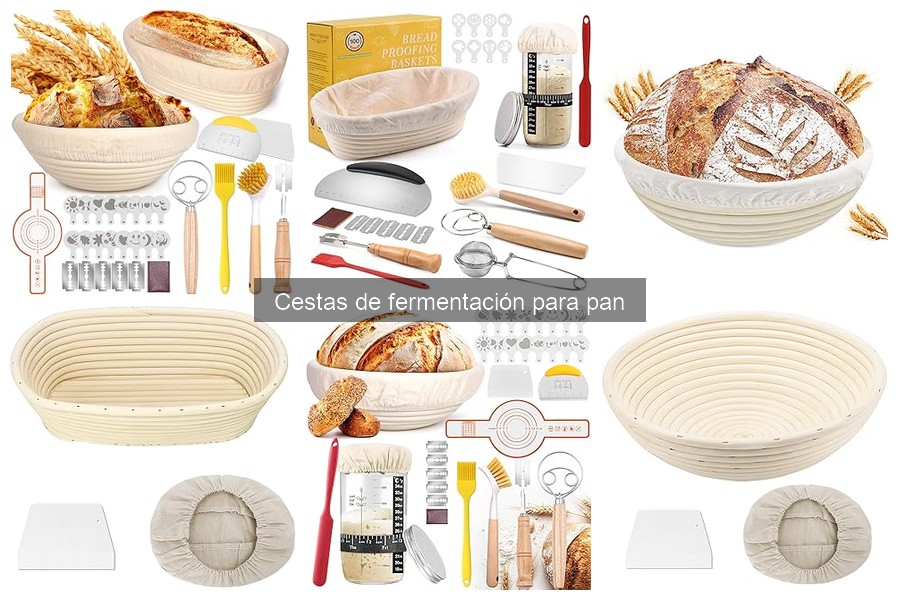 Cestas de fermentación para pan sin gluten: Consideraciones clave
