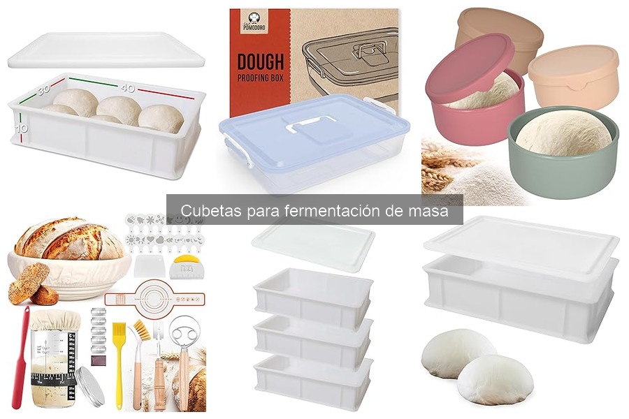 Cómo calcular el tamaño de cubeta para fermentar masa