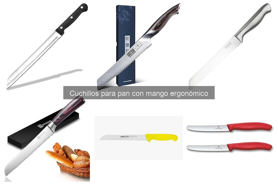 ** Cómo cuidar un cuchillo para pan ergonómico y prolongar su vida