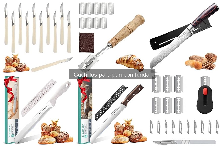 Cómo cuidar y mantener tu cuchillo para pan con funda