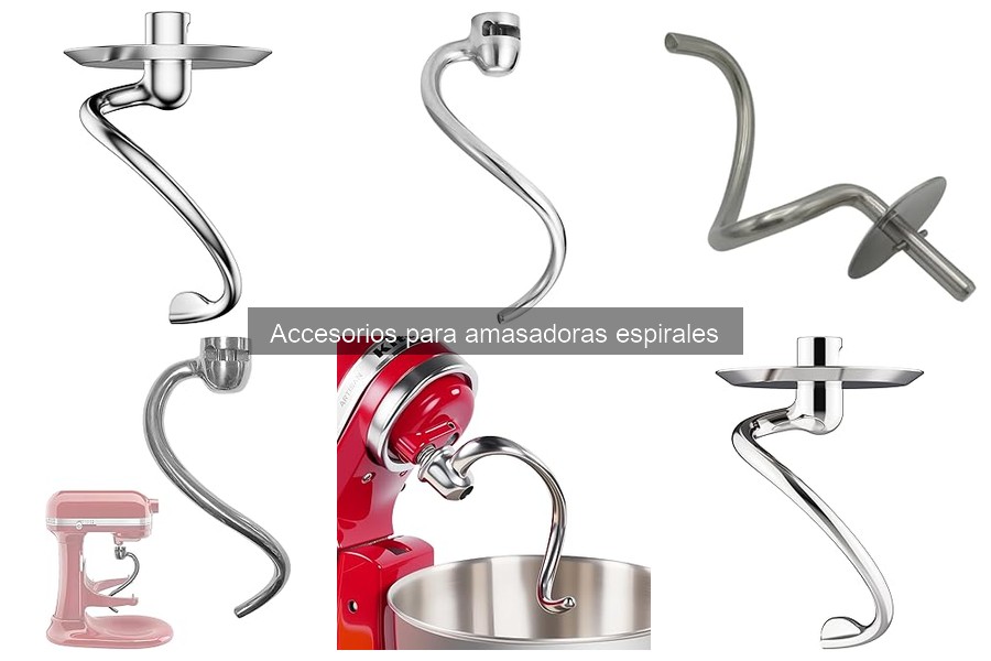 Cómo Elegir el Accesorio Ideal para tu Amasadora Espiral