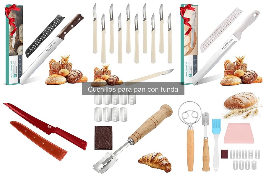 Cómo elegir el mejor cuchillo para pan con funda